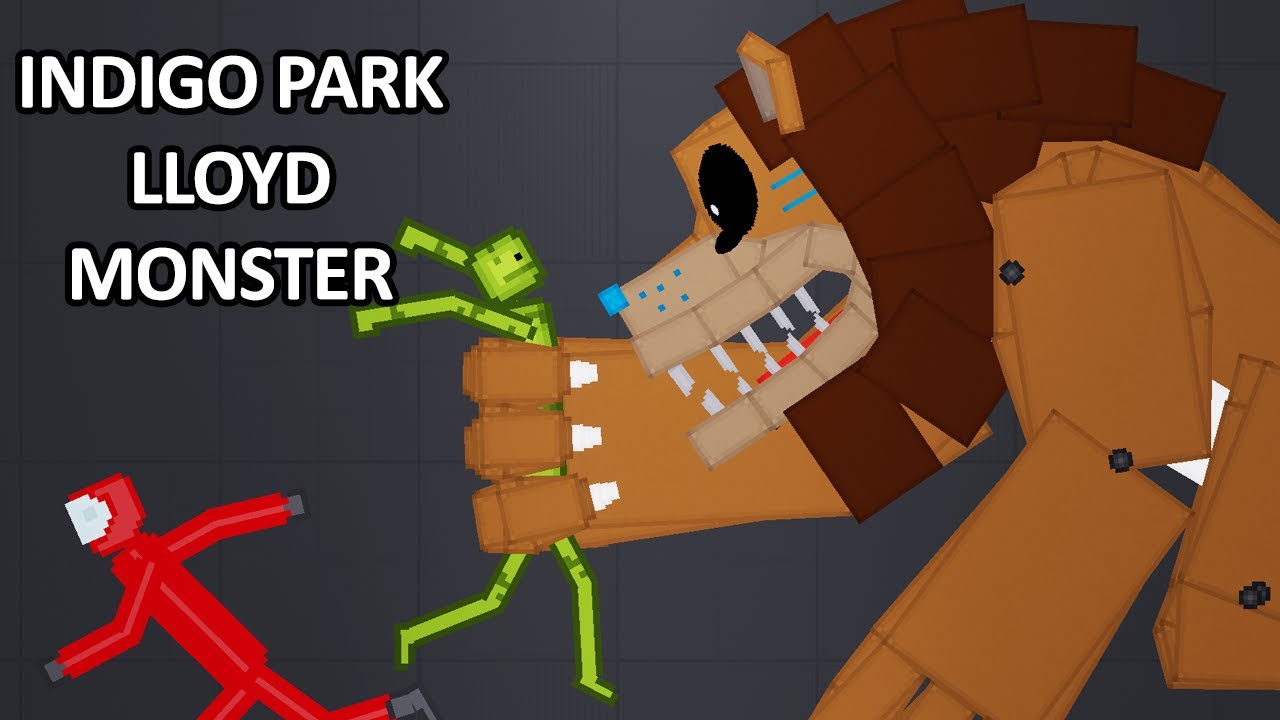 I Tried To Escape From LLOYD Monster In Indigo Park - People Playground