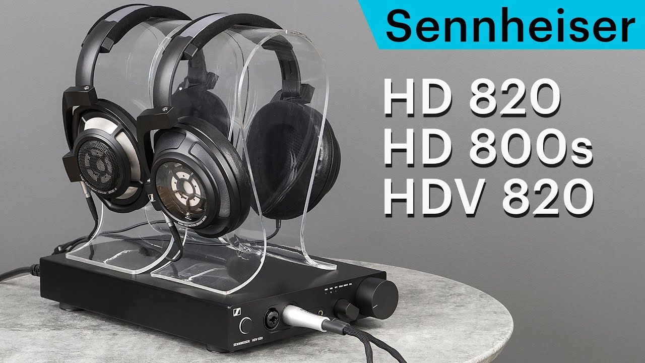 Наушники Sennheiser 800-й серии и ЦАП-усилитель HDV 820. Когда нужен звук топ-класса