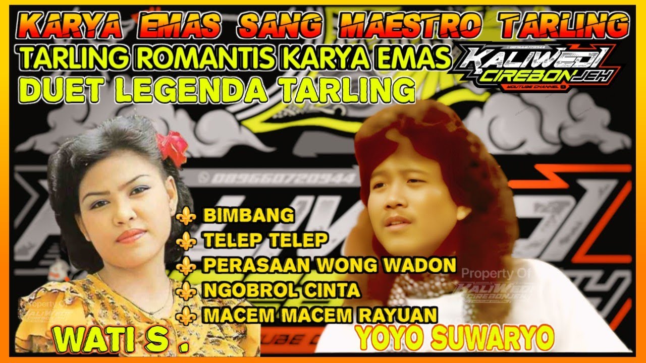 DUET TARLING LEGENDARIS YOYO SUWARYO FEAT WATI S. Tarling Pantura Cirebonan Terpopuler