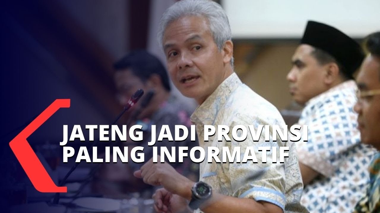 Selamat! Jateng Jadi Provinsi Paling Informatif, Ungguli DKI Jakarta dan Jabar