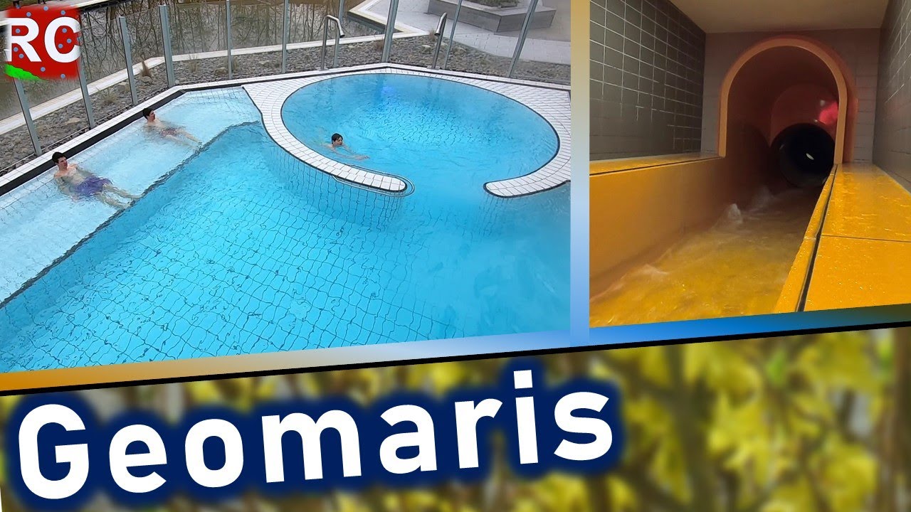 Geomaris Gerolzhofen - Impressionen (alle Attraktionen: Becken, R&ouml;hrenrutsche) Hallenbad  2020 GoPro