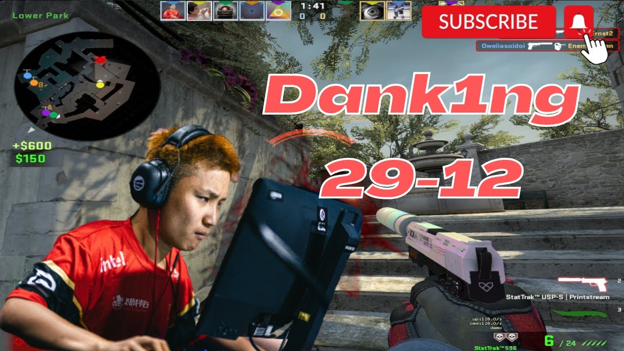 Tyloo Dank1ng 29Kills FACEIT ranked (overpass) 2022/10/17 CSGO POV