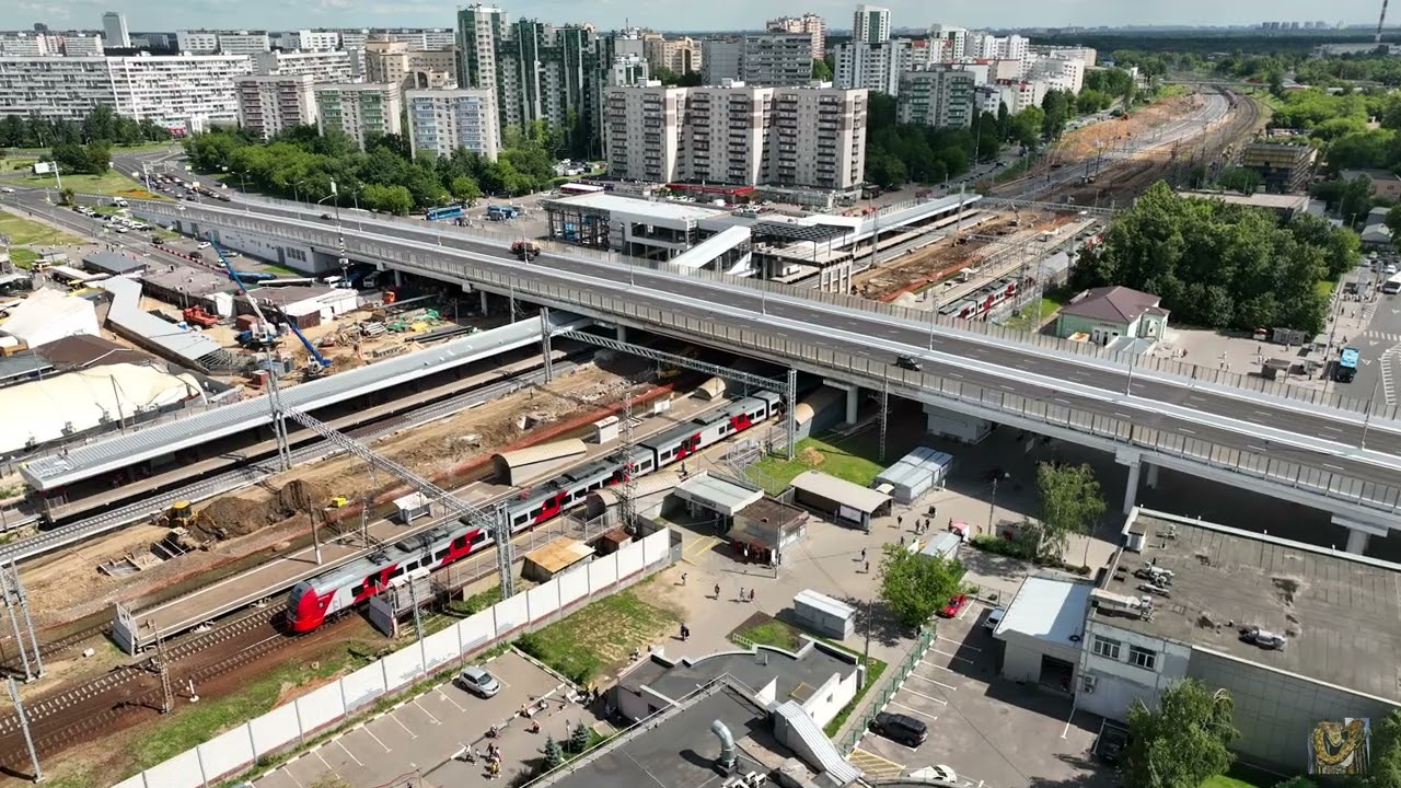 Строительство МЦД 3 Часть 1 от Крюково (Зеленоград, Алабушево) до Электрозаводской