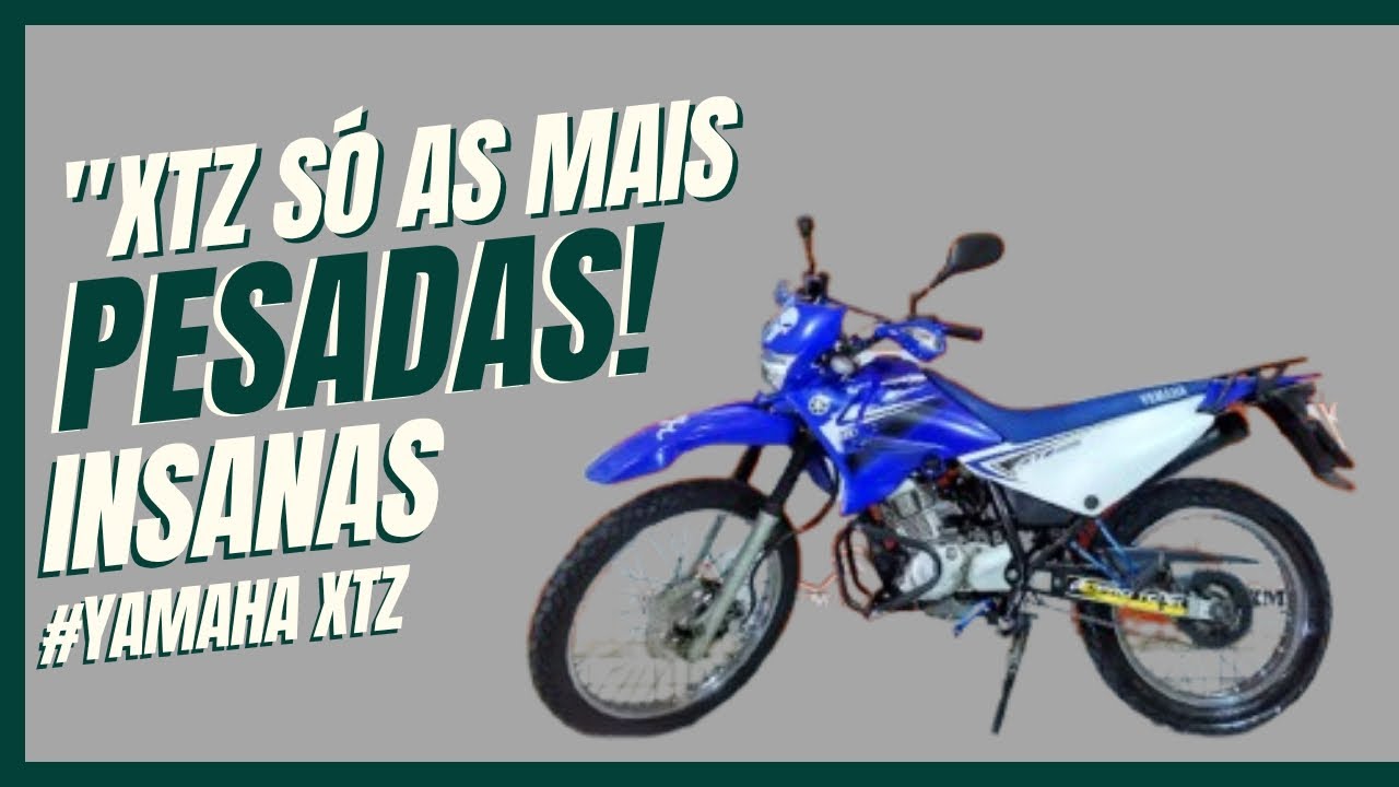 “As XTZ 125 de Trilha Mais Top do Brasil! Preparadas e Insanas! #MATEUSLOPESDAXTZ