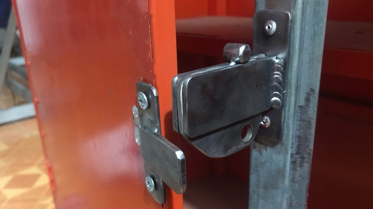 Chốt cửa tự đóng tuyệt đẹp , chia sẽ kích thước chi tiết | Automatic door lock , detailed size