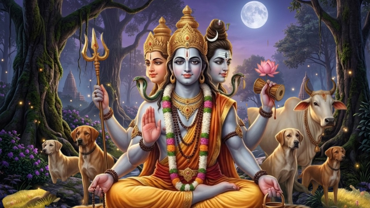 ದತ್ತಾತ್ರೇಯ ನೈಟ್ ಲೋಫಿ ಧ್ಯಾನ |ಓಂ ದ್ರಾಂ ದತ್ತಾತ್ರೇಯಾಯ ನಮಃ |ಶಾಂತಿ ಮತ್ತು ಗಾಢ ನಿದ್ರೆಗೆ| Kannada Devotional