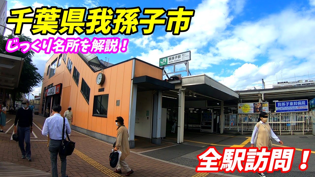 【詳しく解説】千葉県我孫子市を全駅+名スポットを紹介いたします！JR常磐線編【我孫子駅 天王台駅 手賀沼親水公園 手賀大橋など】