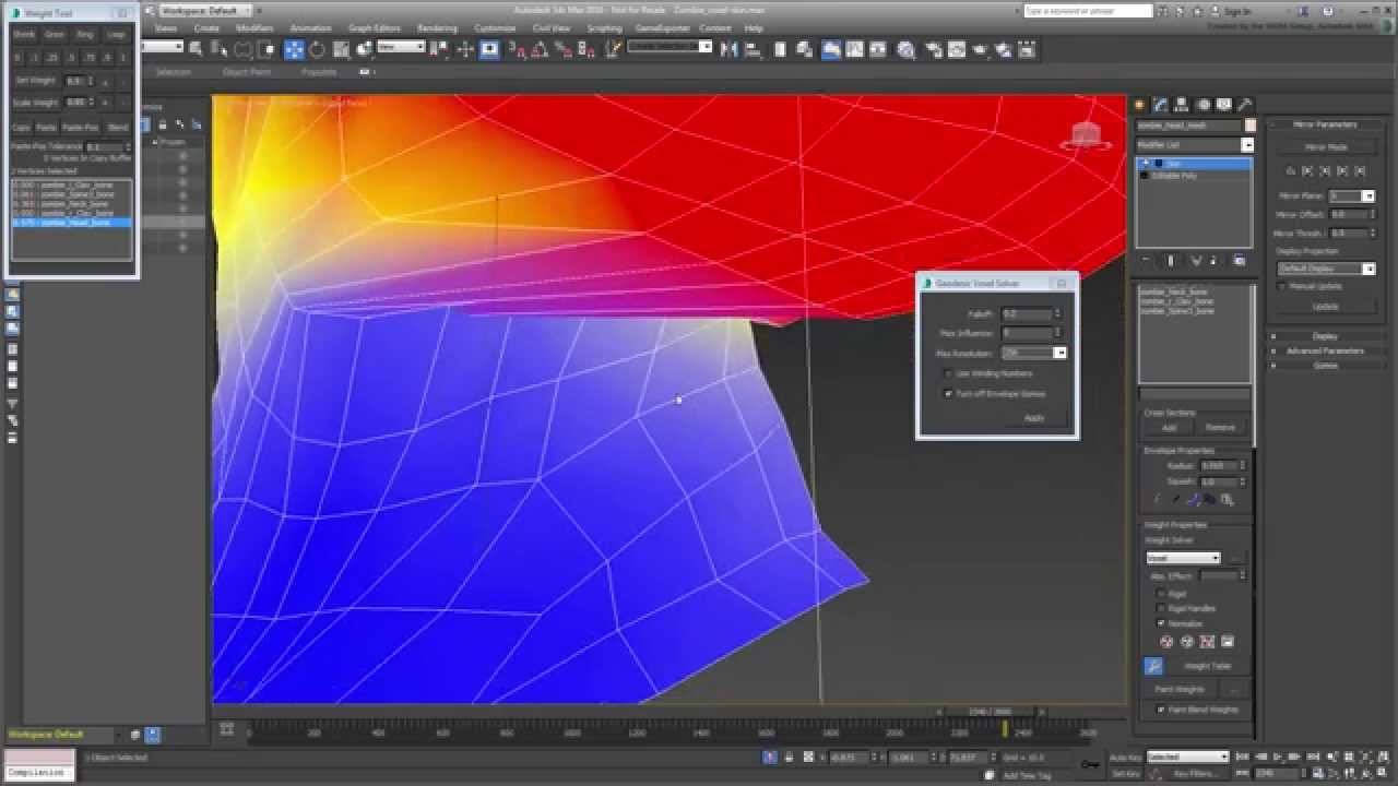 3ds Max Animation Techniques - Voxel Solver with the Skin Modifier