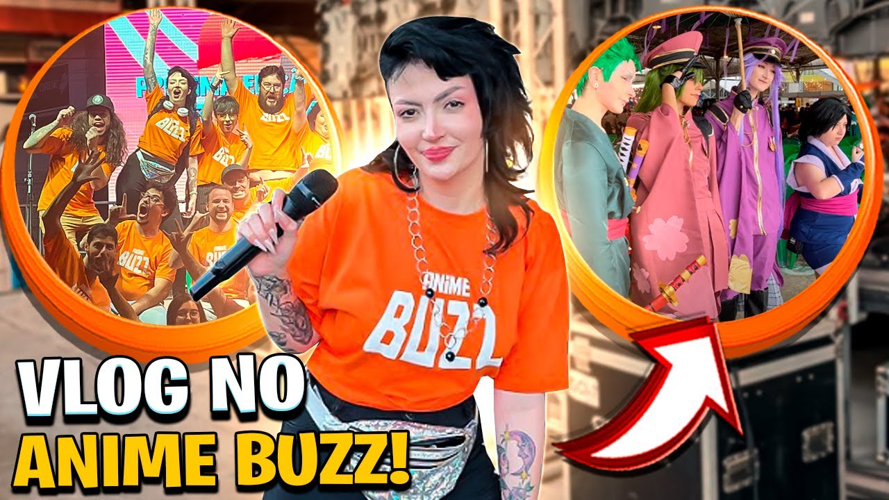 VLOG ANIMEBUZZ + FESTIVAL DO JAPÃO | UM DIA COMIGO  | VLOGÃO LUNATICS | LUNA HENGEL