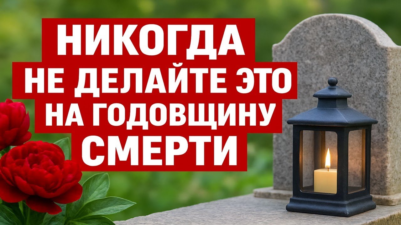 Никогда не делайте это на годовщину смерти. Как помянуть, кого приглашать, как одеться на поминки