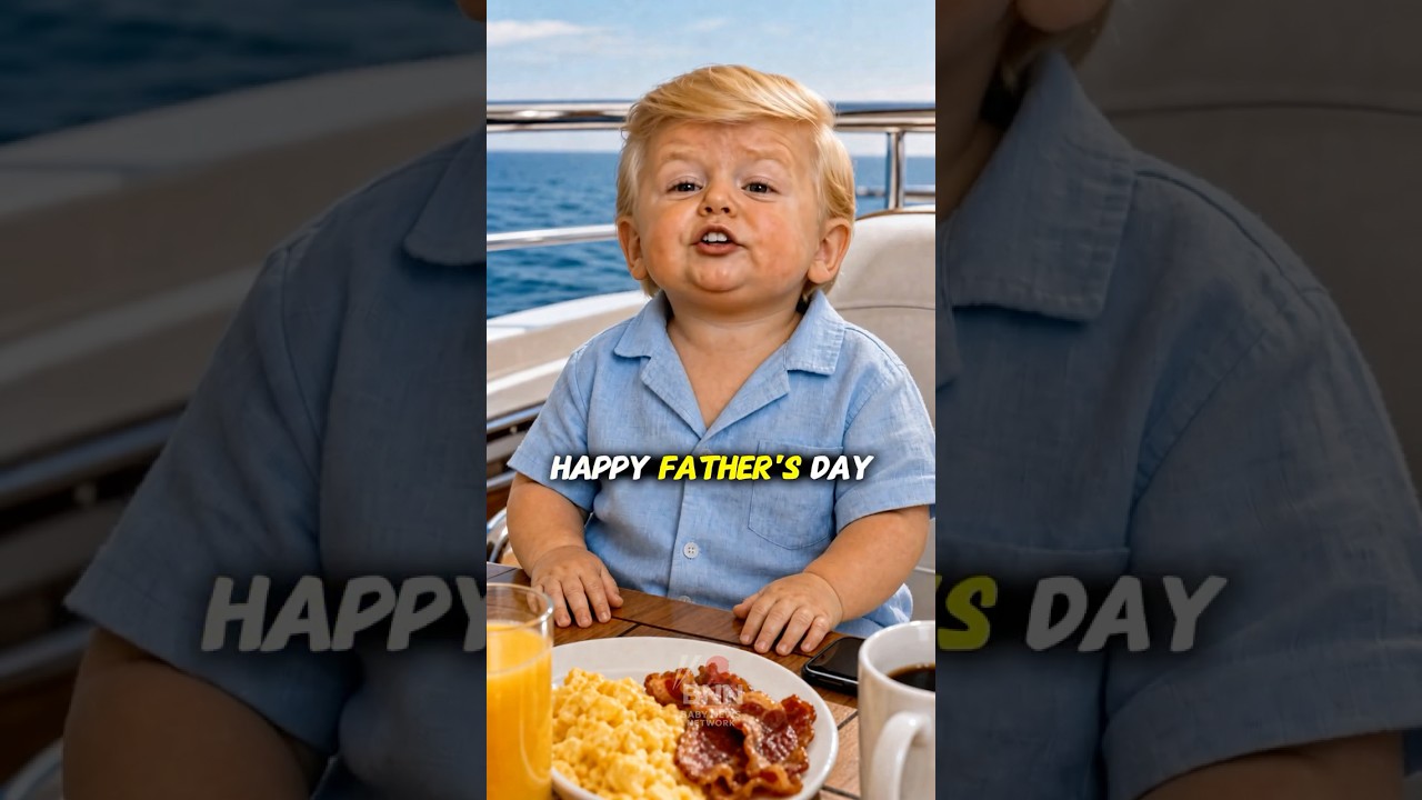 Baby Trump's Father's Day Goes Wrong