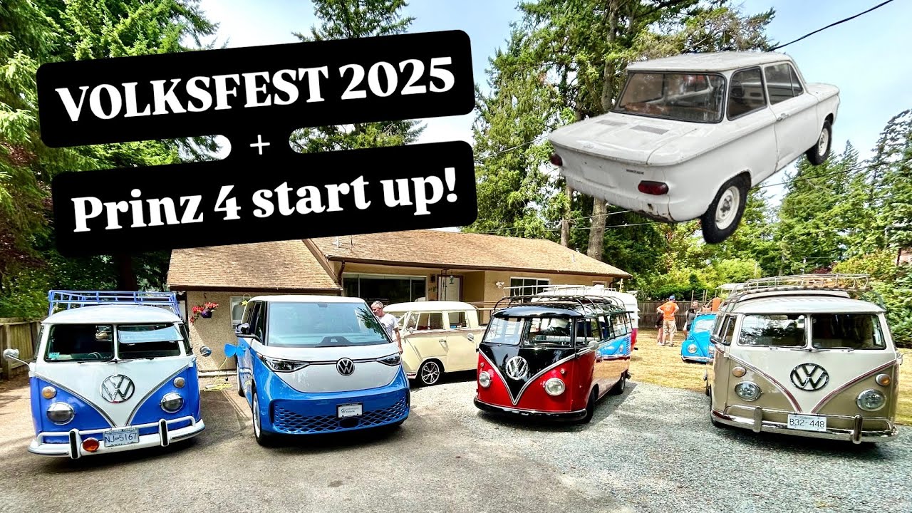 VOLKSFEST 2025 + NSU PRINZ FIRST START UP!