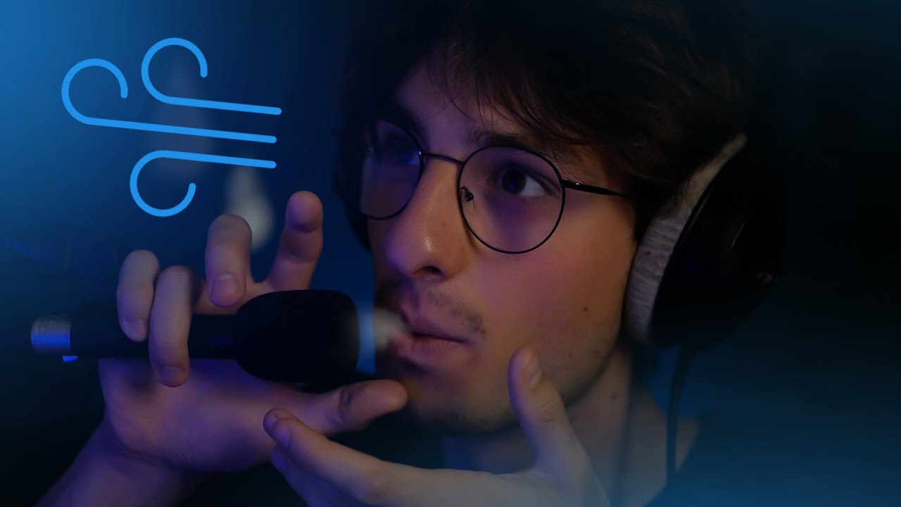 ASMR Je SOUFFLE 😮‍💨 sur vos OREILLES 👂 (Breathy Wispers, Blowing, Chuchotement)