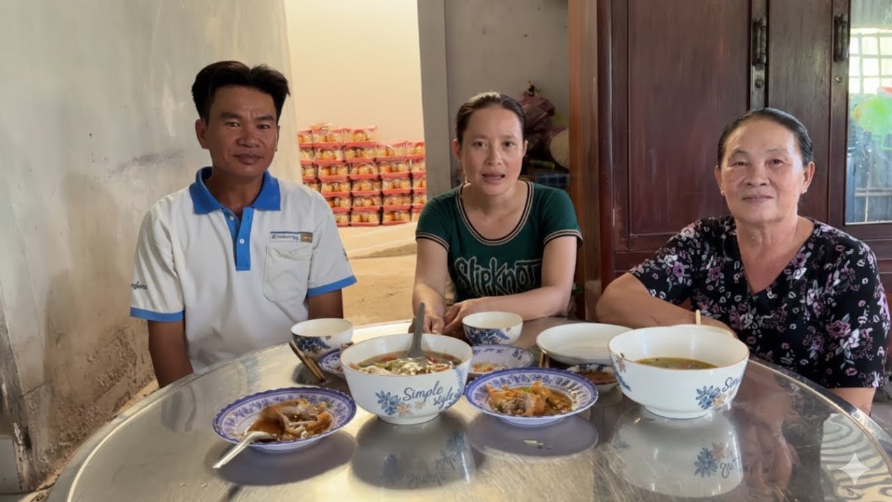 Tất Bật Dọn Nhà Đón Tết Cùng Bữa Cơm Ấm Lòng Bên Mẹ / Hương Trúc Miệt Vườn