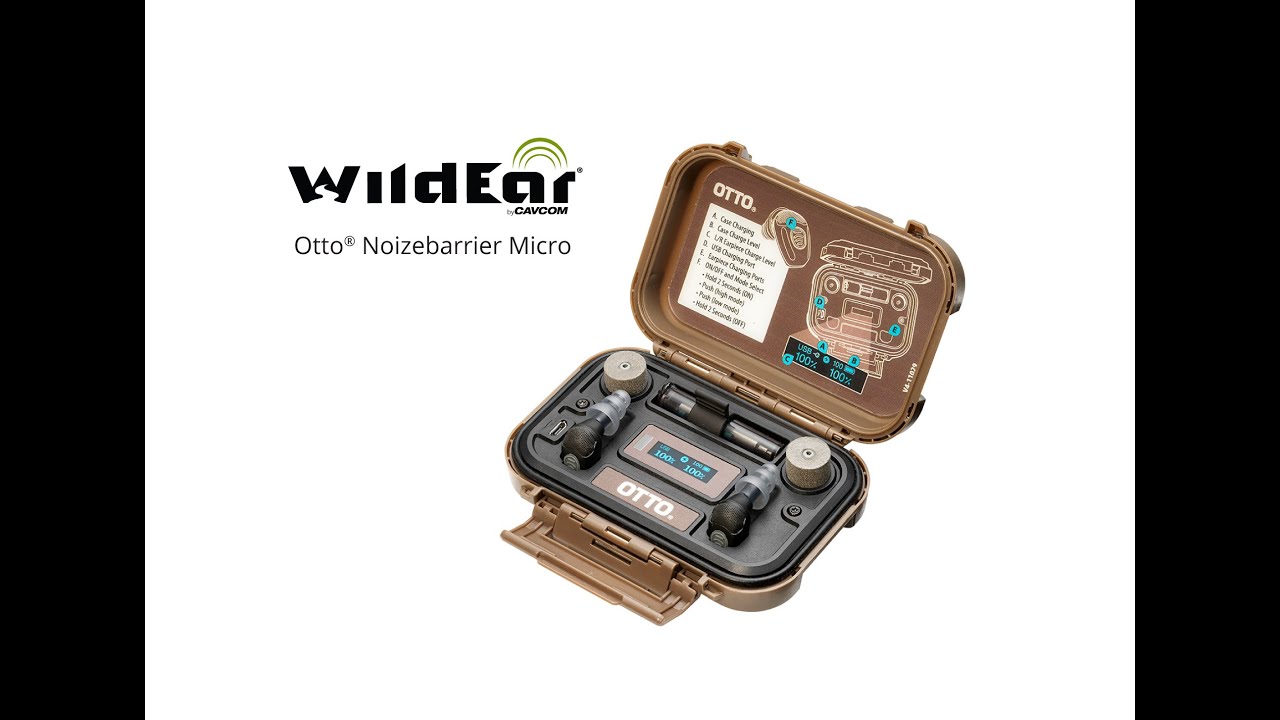 WildEar NoizeBarrier™ Micro Electronic Hearing Protector