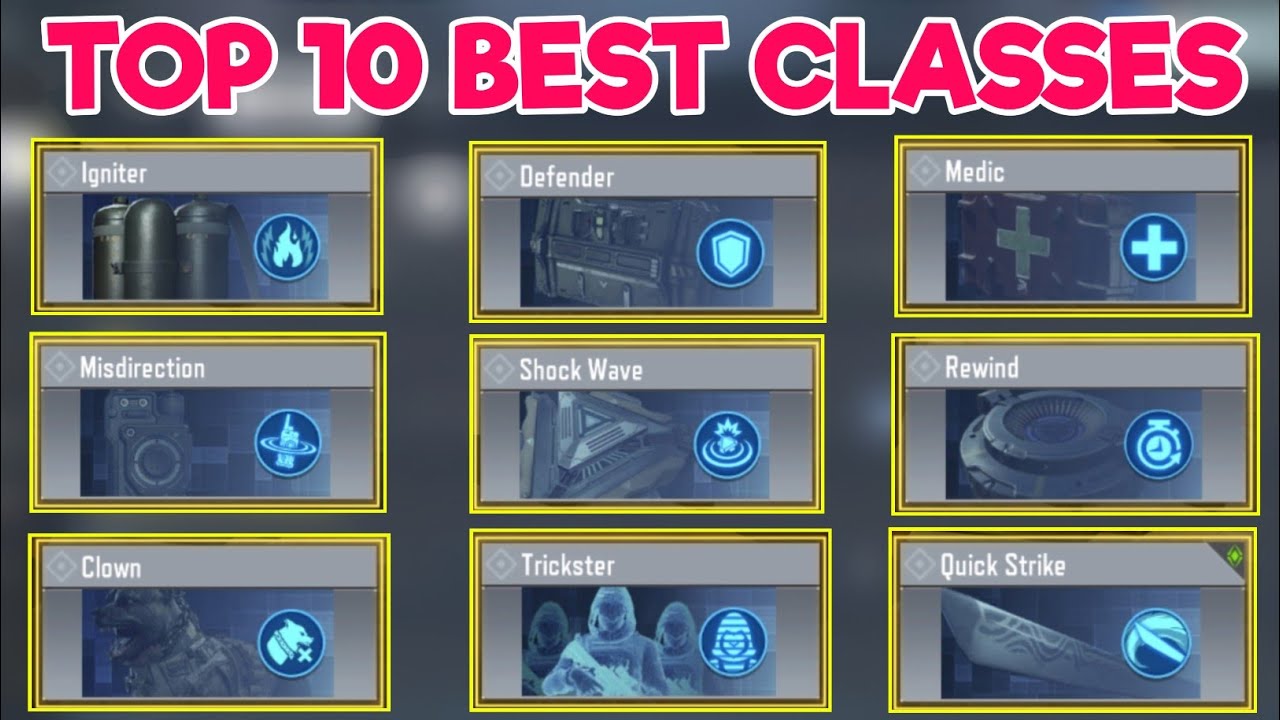 Топ-10 лучших классов в Call of Duty Mobile 2-го сезона | Лучший класс в CODM | Советы по CODM BR...