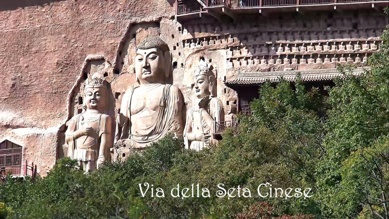 Via della seta Cinese incredibile dalla natura ai siti antichi