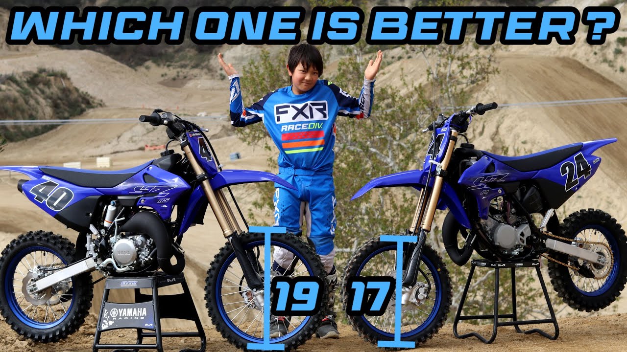 Yamaha YZ85 2022 года — Большие колеса против маленьких — как выбрать