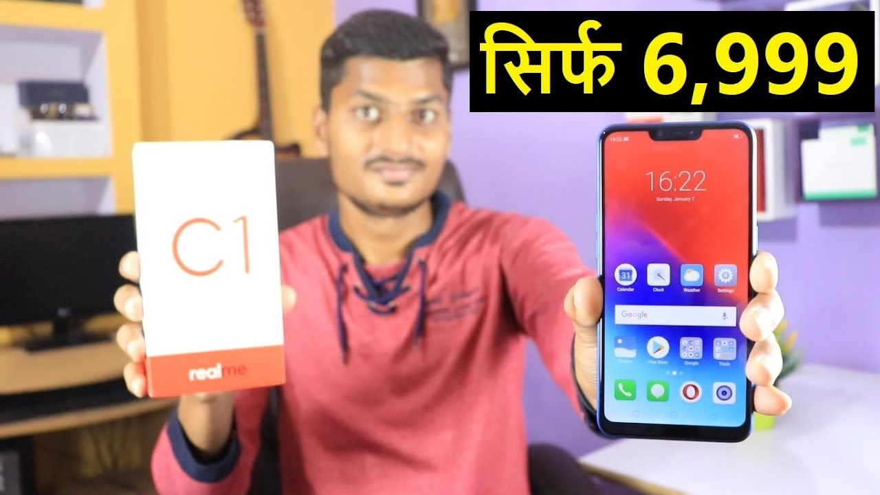 Realme C1 Unboxing & Review in Hindi | Sabse Sasta Notch