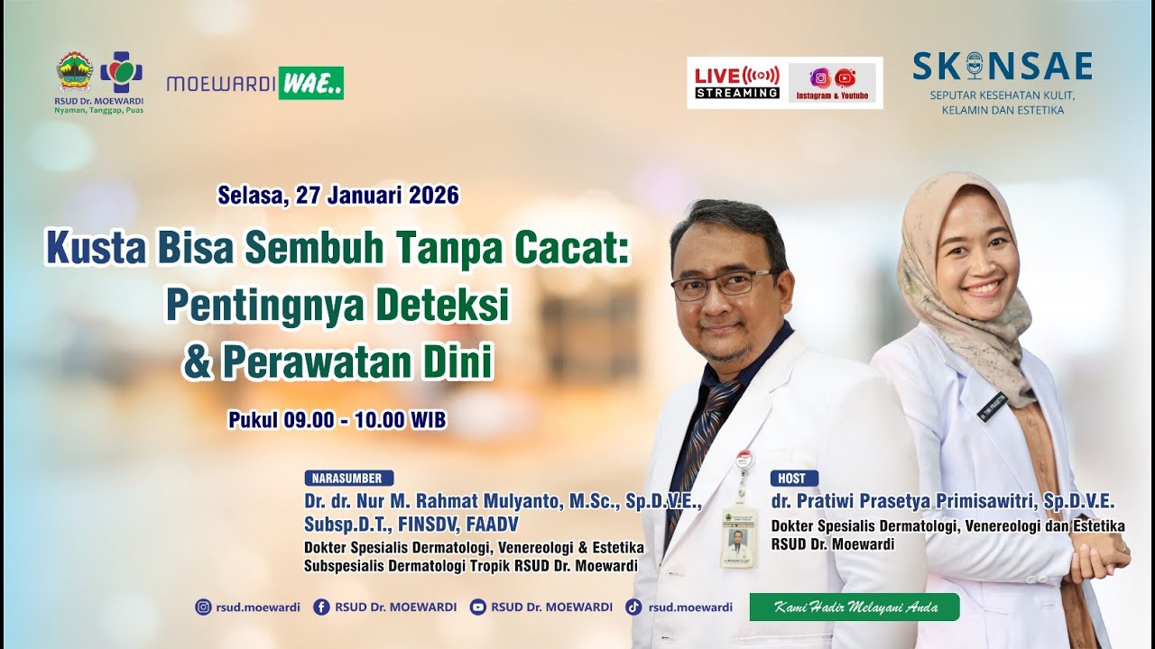 Kusta Bisa Sembuh Tanpa Cacat, Pentingnya Deteksi & Perawatan Dini | SKINSAE #EPS_07