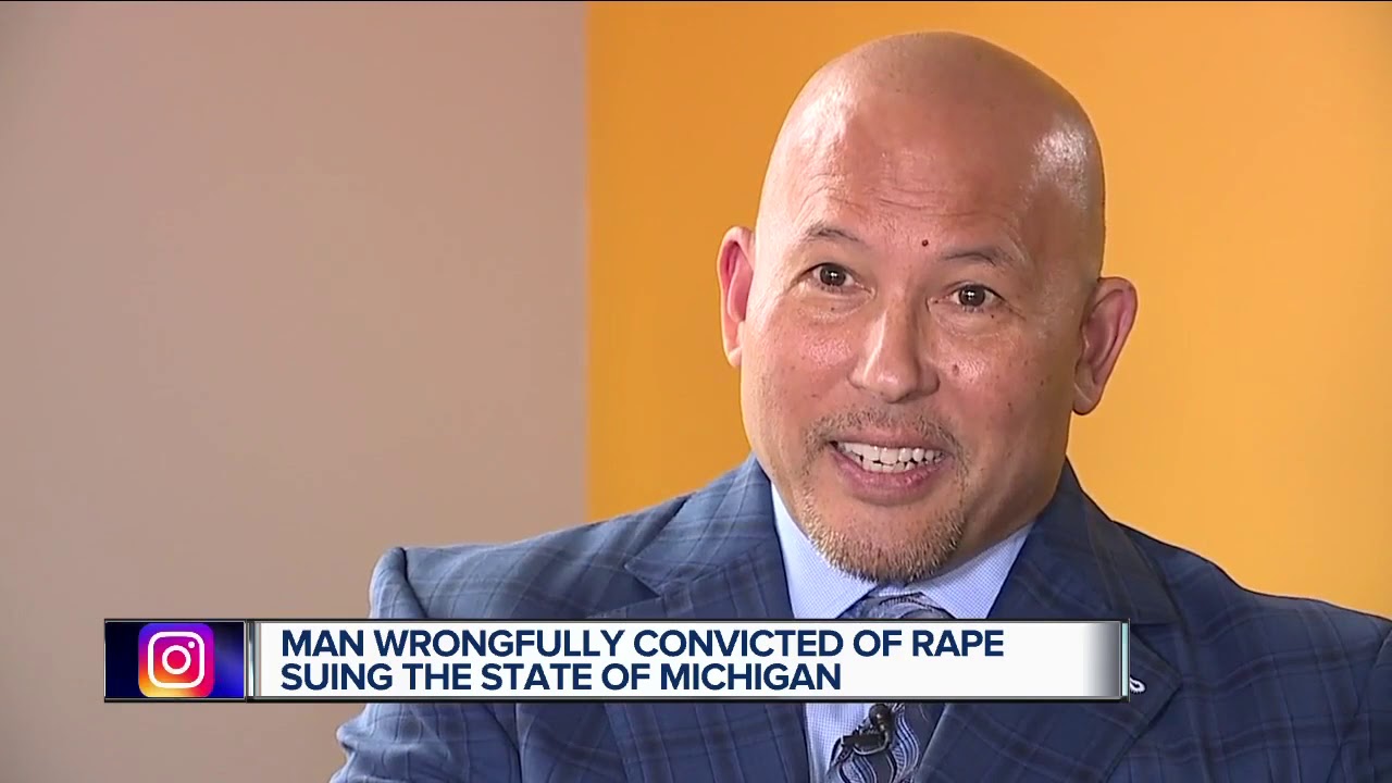 Man wrongfully convicted of rape suing the state of Michigan
