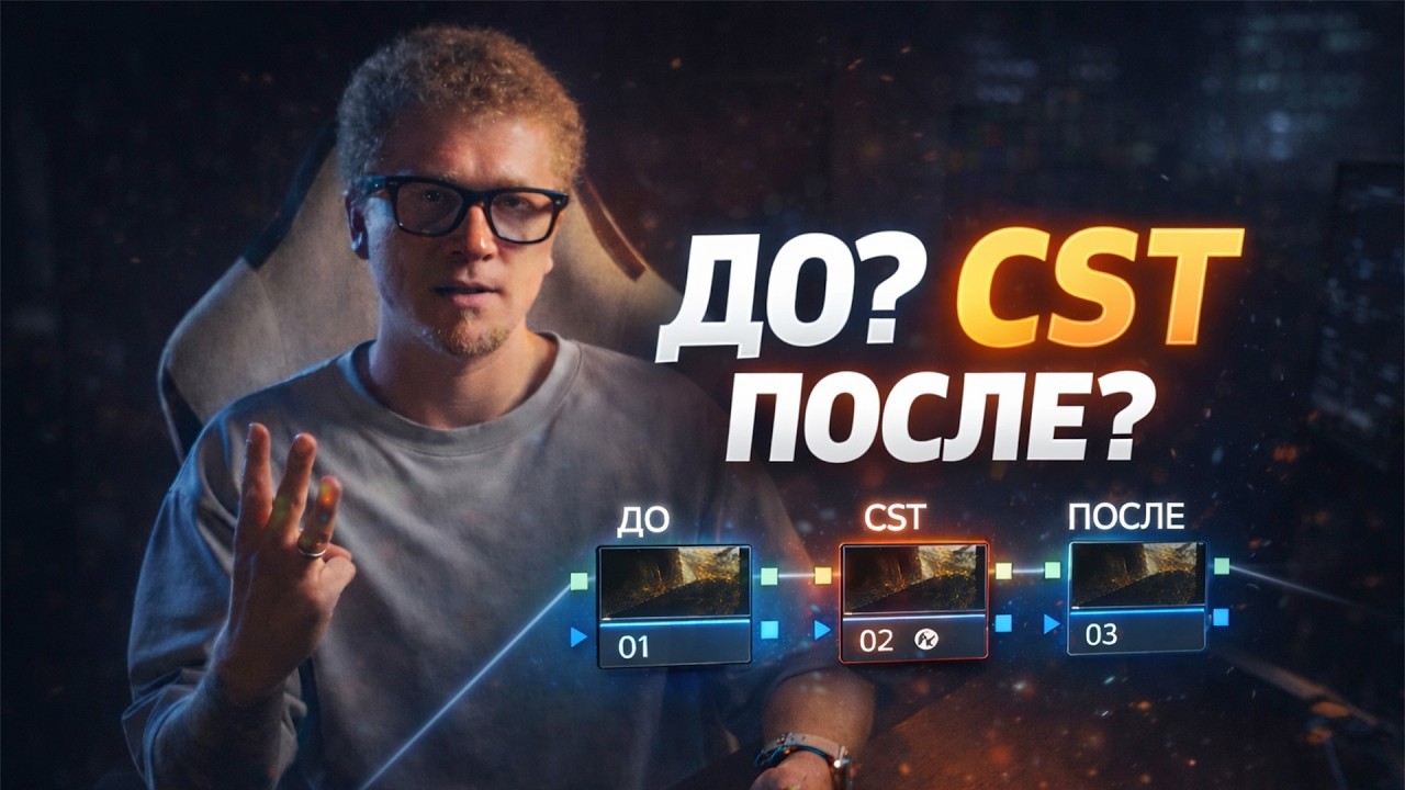 А как красить? До CST или после CST - Color management