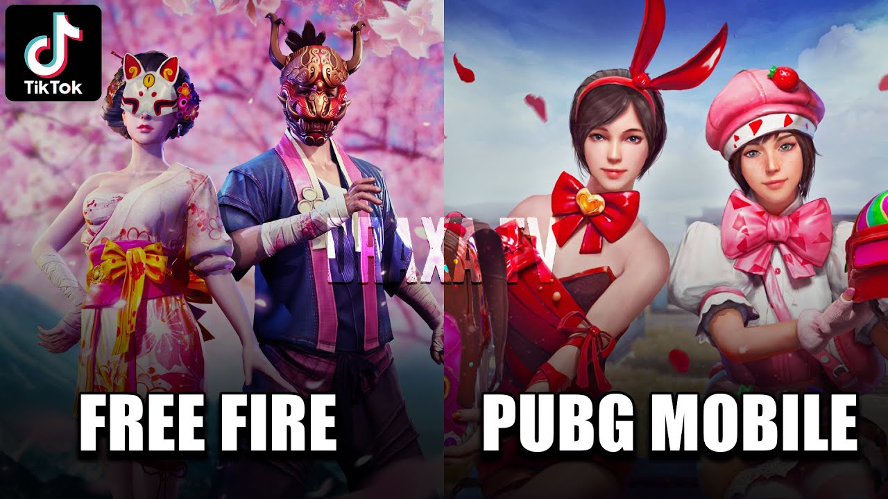 Tik Tok Free Fire Vs PUBG | Tik Tok Free Fire | Tik Tok PUBG #72