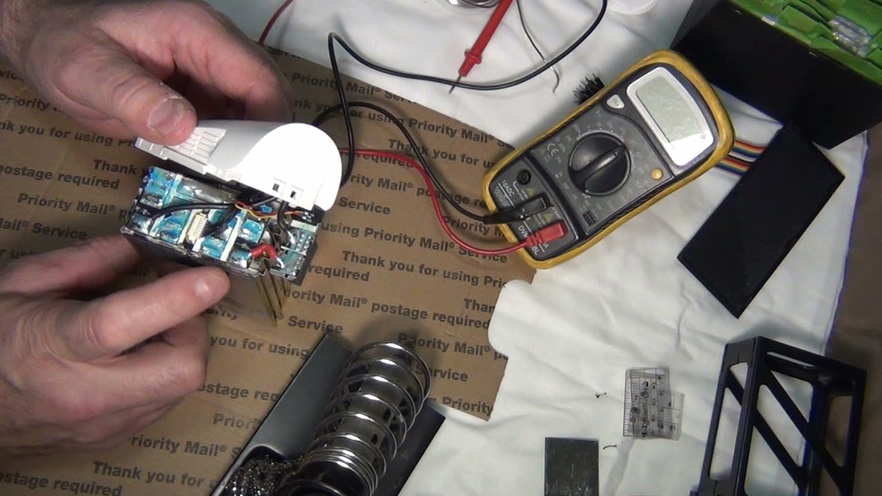 unsolder DJI inspire 1 battery teardown