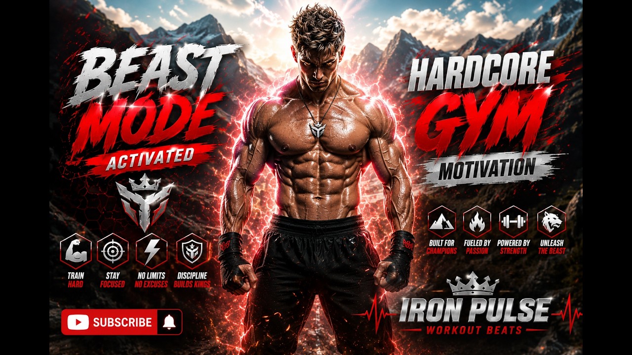 Beast Mode Workout Music 🔥 Hardcore Gym Motivation | Iron Pulse Workout Beats