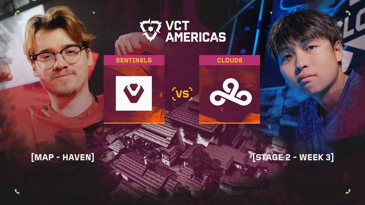 SEN vs. C9 - VCT Americas Stage 2 - W3D2 - Map 2