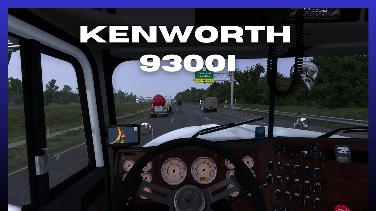 Hauling Logs in a Kenworth 9300i | American Truck Simulator
