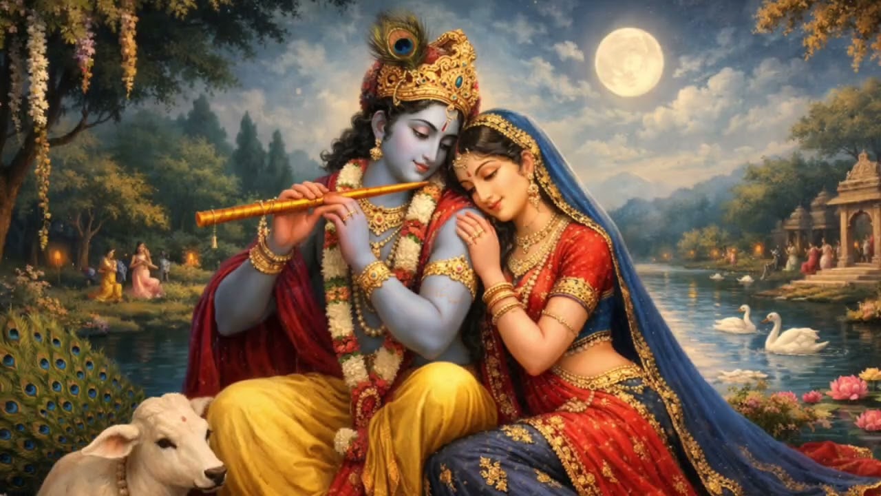  राधा में बसे श्याम, श्याम में राधा नाम,प्रेम की इस लीला को नमन करे ब्रजधाम। New...