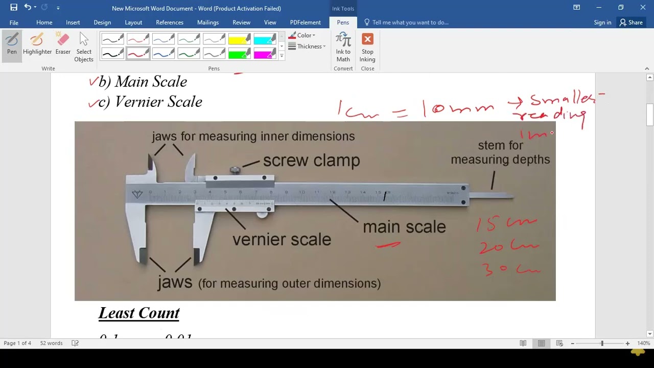 Vernier callipers #2026 #9th #Board # topperformula