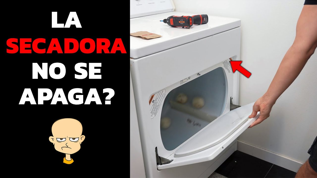 Secadora no apaga o no enciende - Cómo cambiar el interruptor de la puerta de la secadora Whirlpool