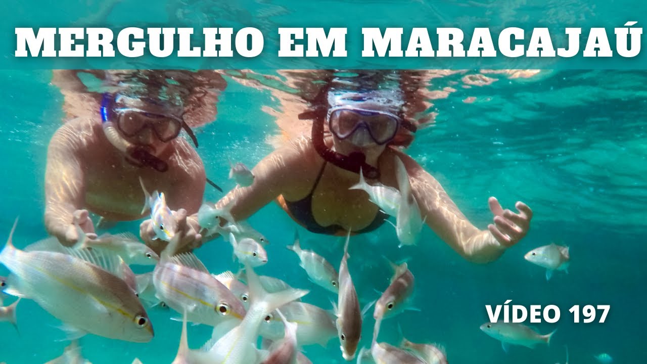A FRANCI MERGULHOU NOS PARRACHOS DE MARACAJA&Uacute; NO RIO GRANDE DO NORTE MESMO SEM SABER NADAR - VD 197