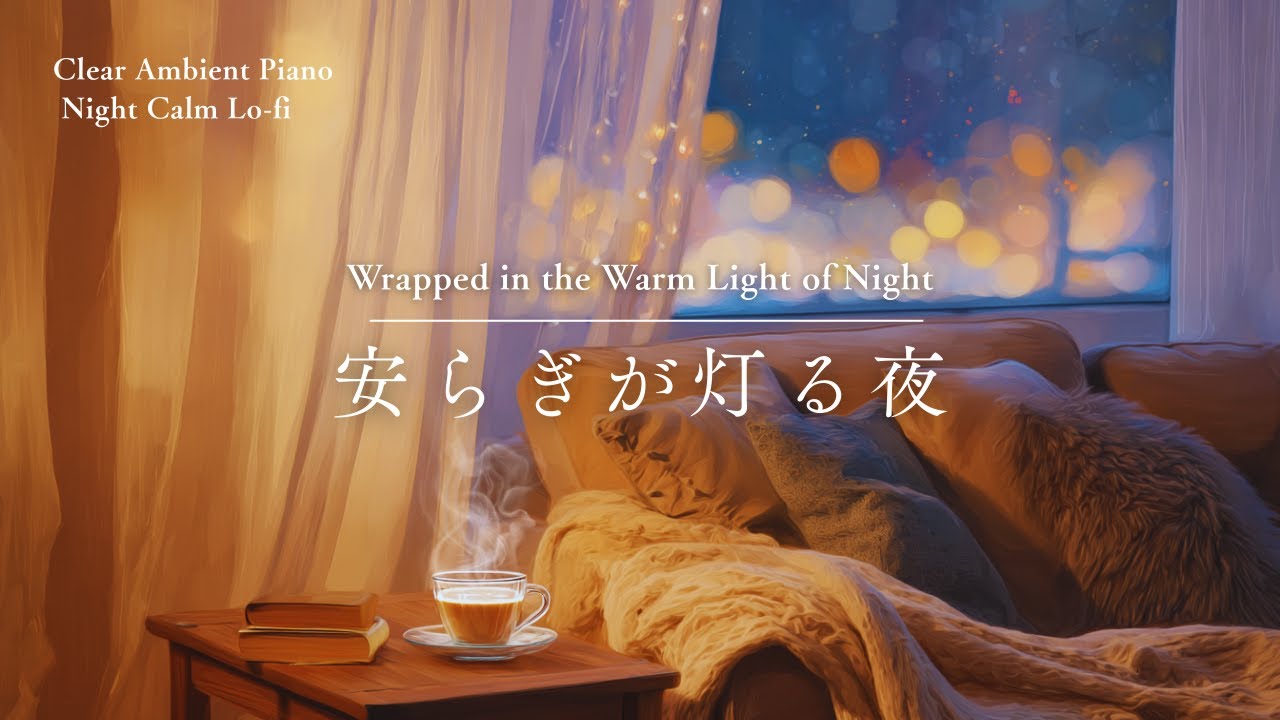 【夜に聴きたいピアノ】静かな灯りの夜　Piano for a Quiet Evening with Soft Lights