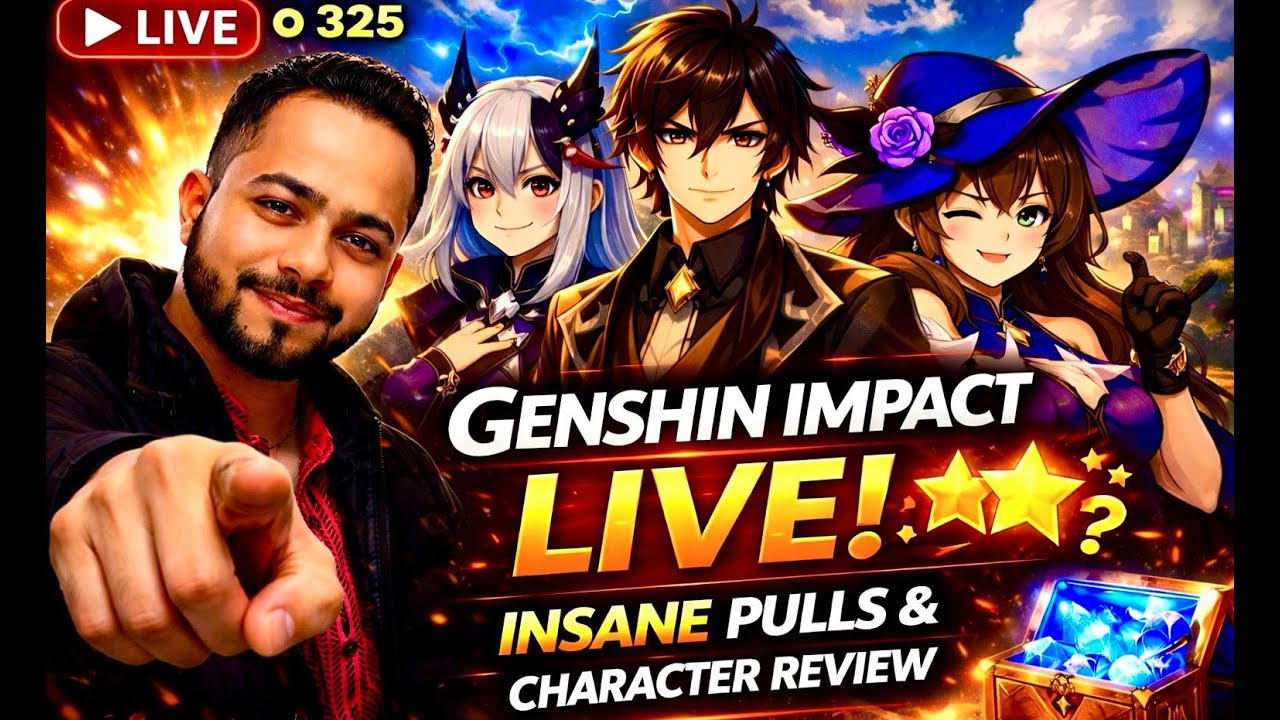 LIVE 🔴 INSANE PULLS & CHARACTER REVIEW 🔥 LET'S SEE WHAT I GET | GENSHIN IMPACT