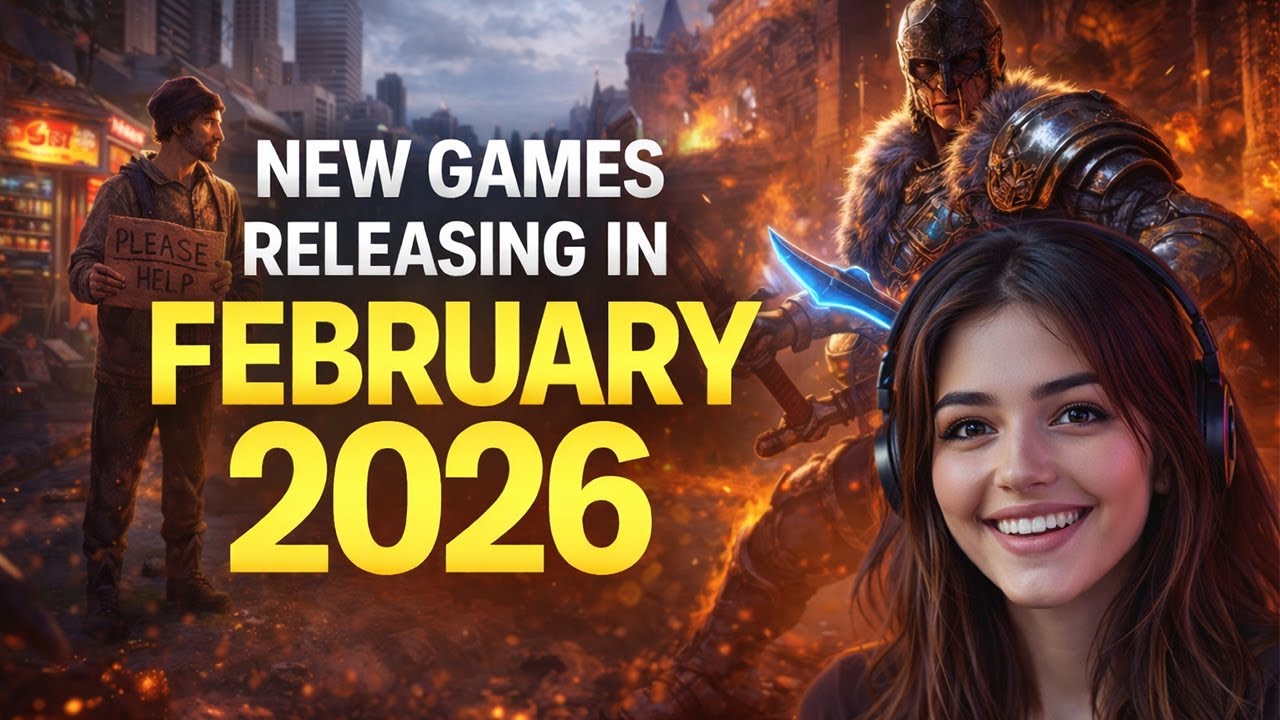 New Games Releasing in February 2026 You NEED to Know About