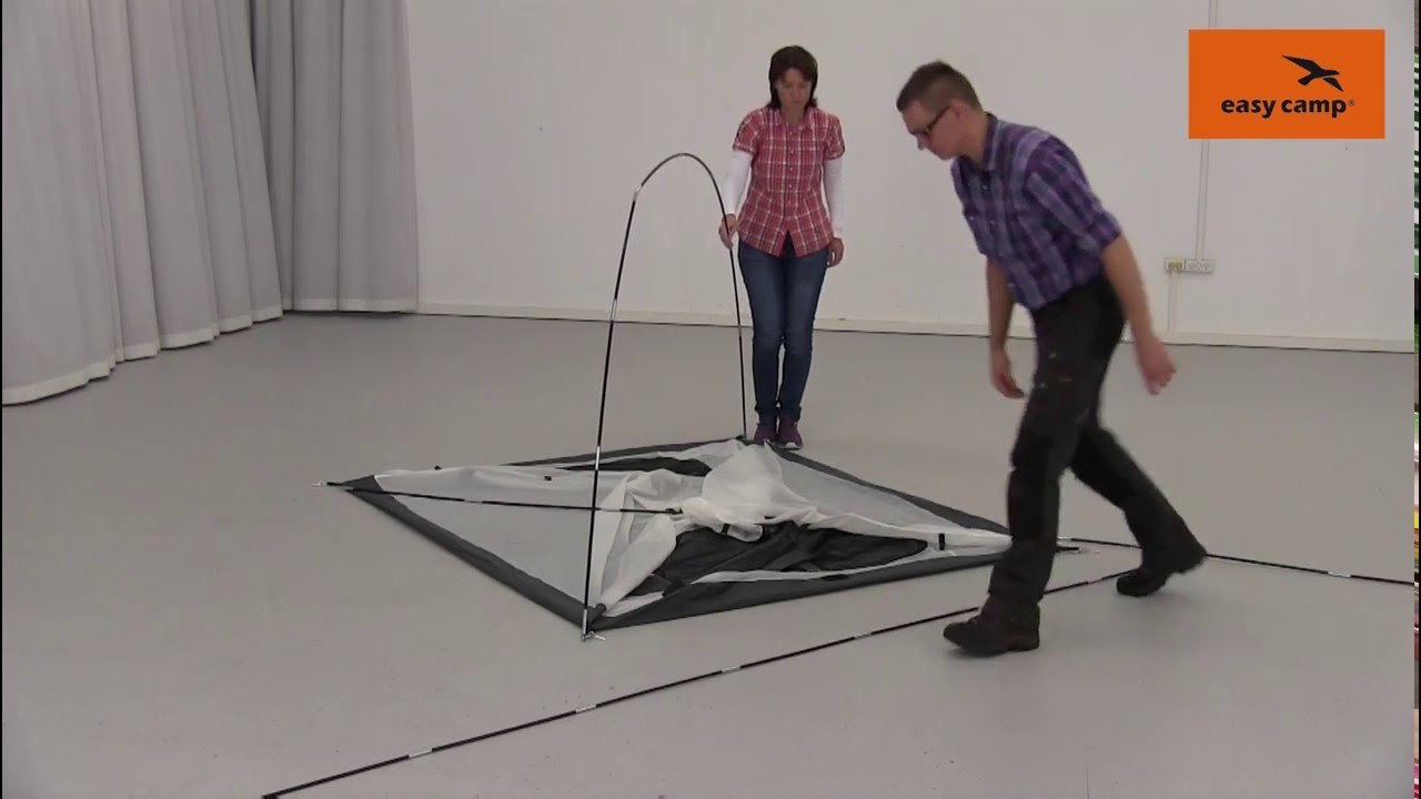 Easy Camp Techno 300 Tent Pitching Video | Just Add People