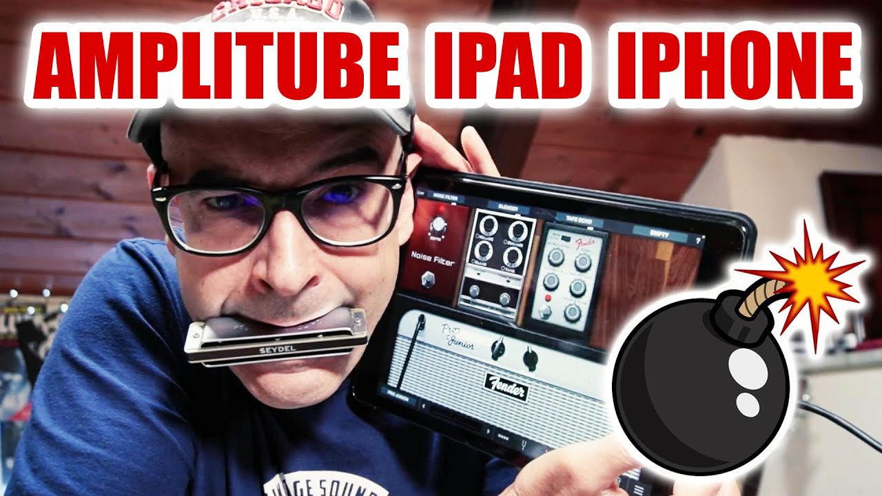 Armonica elettrificata con Amplitube per iPad e iPhone: una bomba!!!