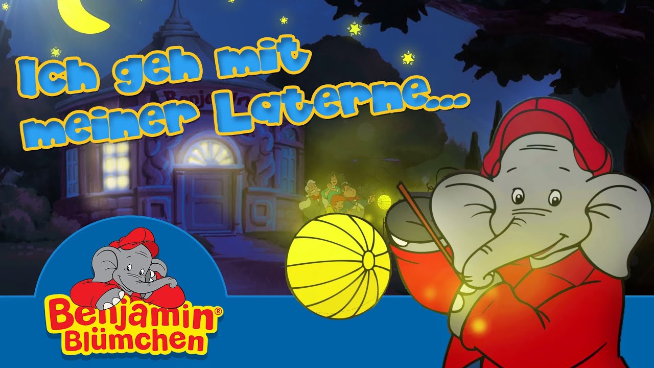 Benjamin Blümchen - Ich geh mit meiner Laterne LIEDER FÜR KINDER mit TEXT zum Mitsingen