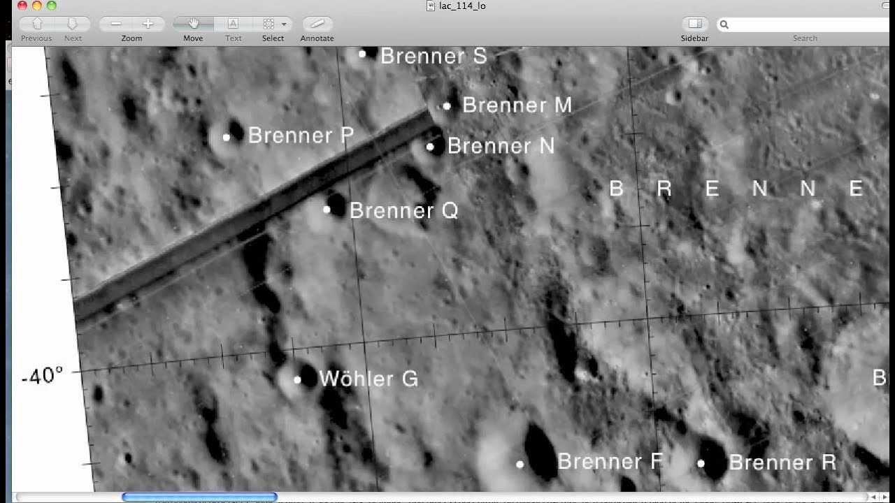 Alien Structures On The Moon Close Up, UFO Sighting News #114 Frame.