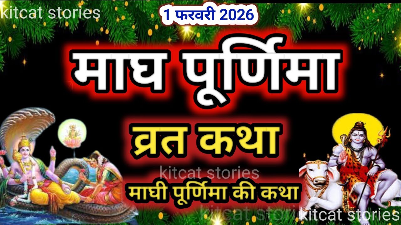 माघ पूर्णिमा व्रत कथा| magh Purnima Vrat Katha |Purnima Ki Kahani |Purnima ki Katha| Purnima