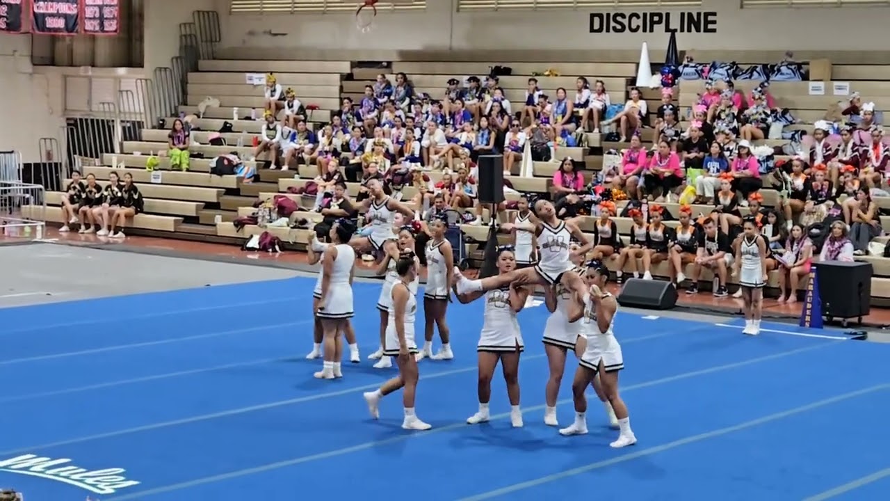 Waipahu Varsity High School Varsity Cheer Team:  OIA - November 2, 2024