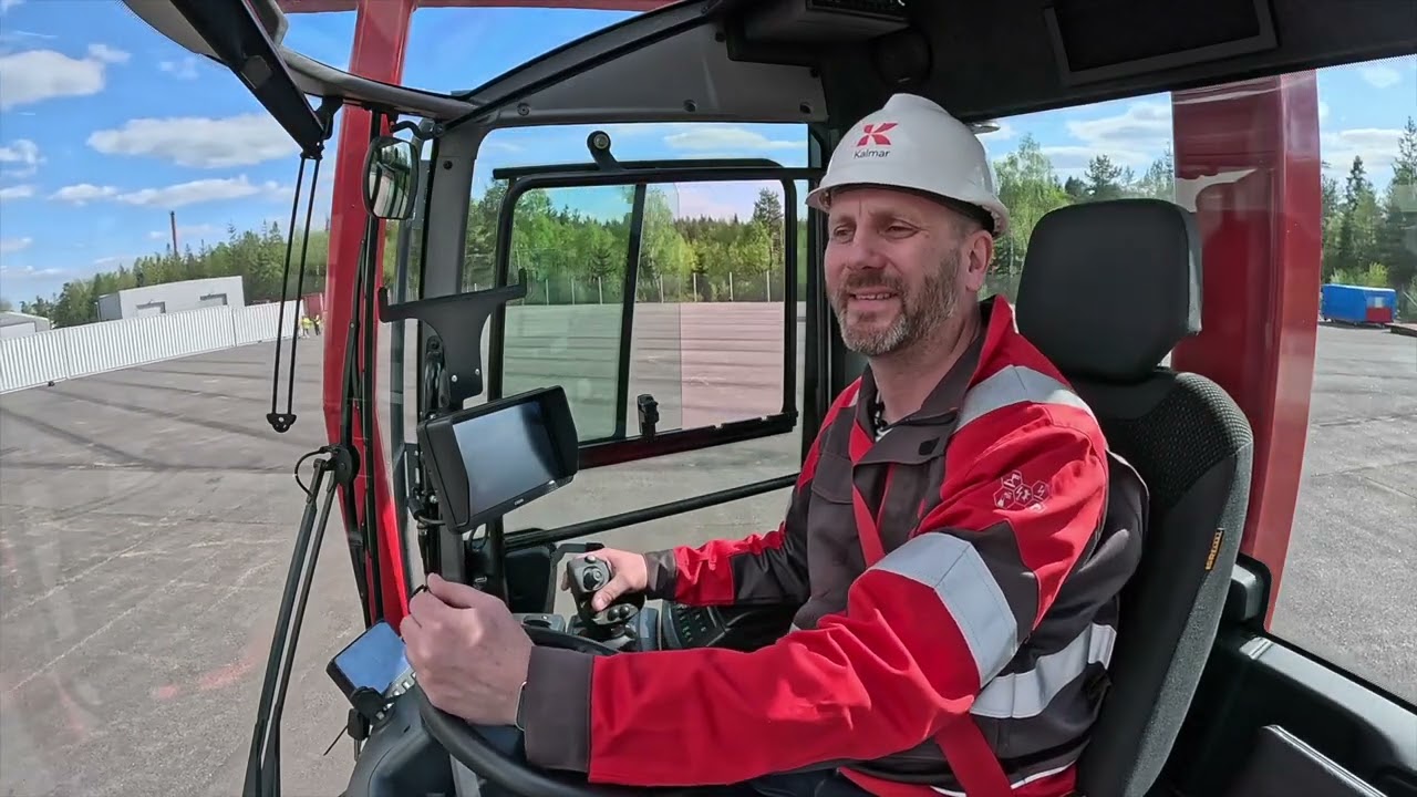 Kalmar Electric Empty Container Handler - Walk around