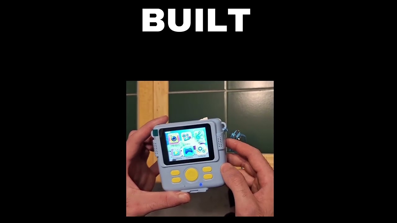 Kid‑Safe Instant Camera for Creative Fun | A Tangible Way to Capture Memories