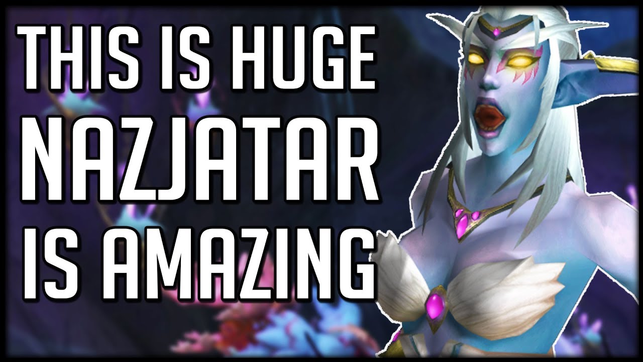 NEW ZONE IS AMAZING! Nazjatar Has SO MANY Features | WoW BfA