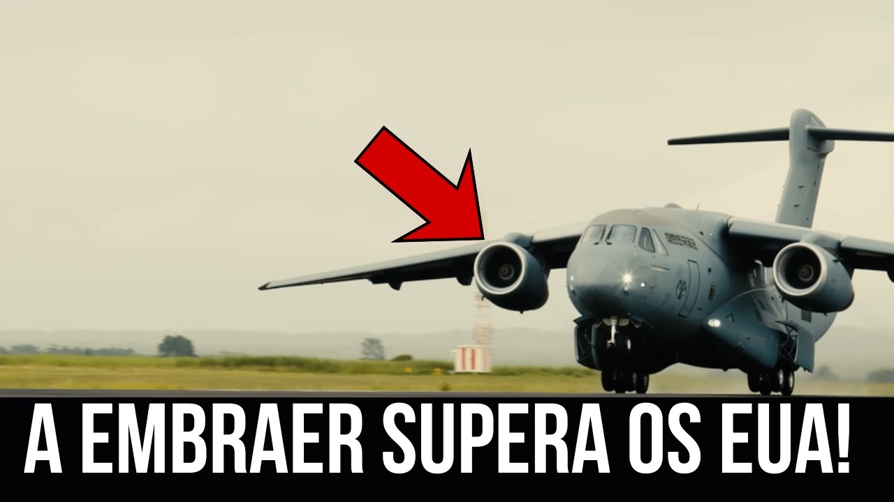 O NOVO Embraer C-390 da Coreia do Sul realiza um voo de teste e coloca a Boeing em perigo!
