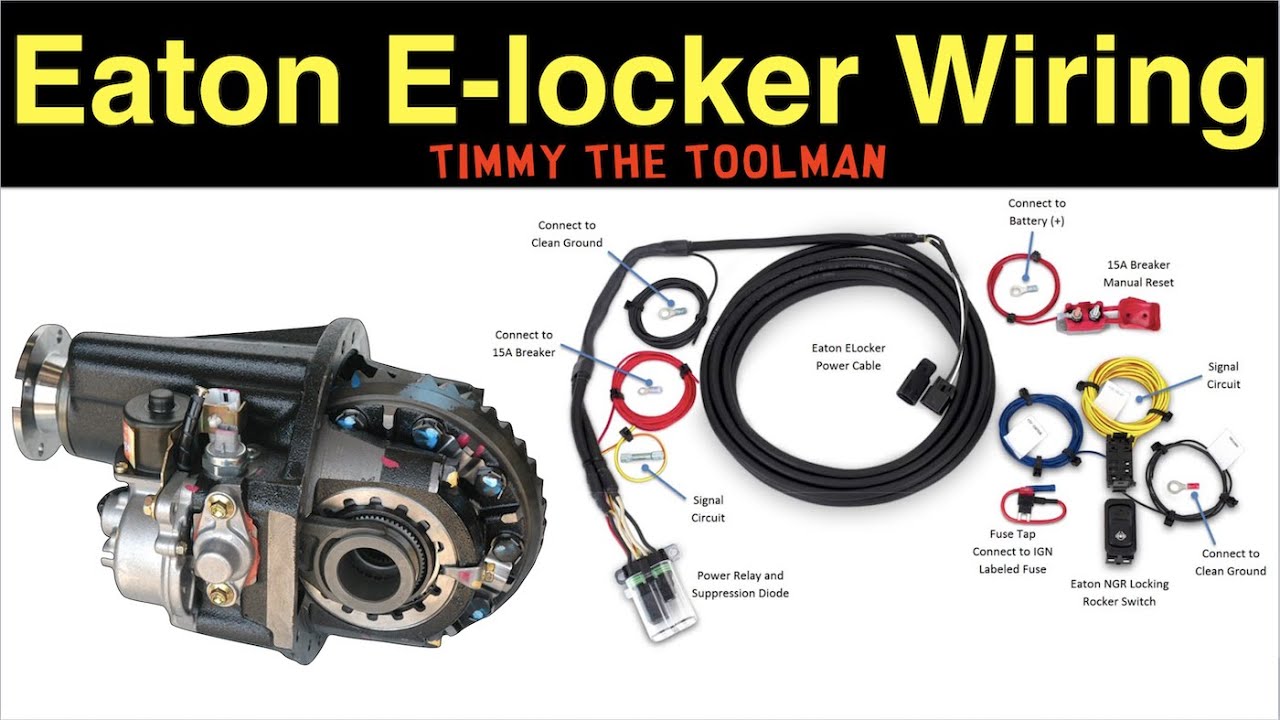 Eaton (Harrop) E-Locker Wiring How-To