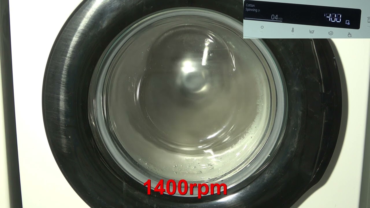 Samsung Serie 5+ AI Smart Things / Final Fast spin 1400rpm + Results